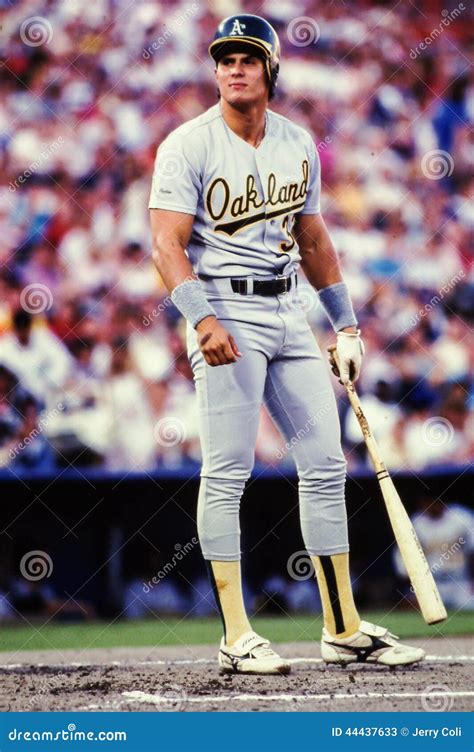 Jose Canseco Oakland A S Editorial Stock Photo Image Of Check