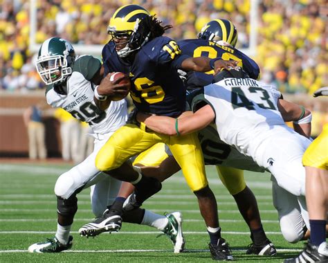 Michigan QB Denard Robinson receives outpouring of support for media ...