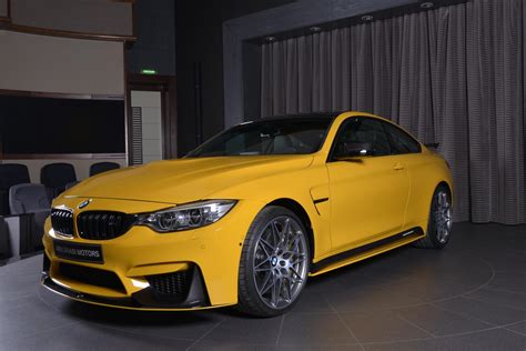 Speed Yellow Bmw M Competition Pack Has Carbon Kit In Abu Dhabi