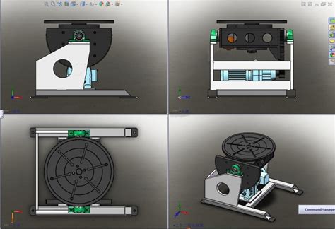 05t焊接变位机solidworks 2012模型图纸下载 懒石网