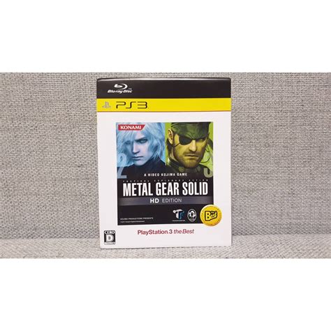 Ps3 二手 潛龍諜影 23 Hd Edition Metal Gear Solid Hd Edition 純日版 蝦皮購物