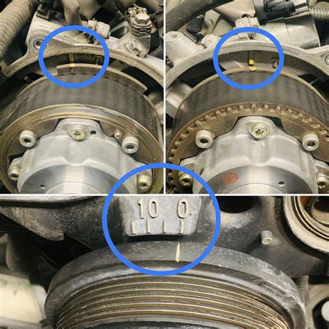 Engine Timing Marks Alignment