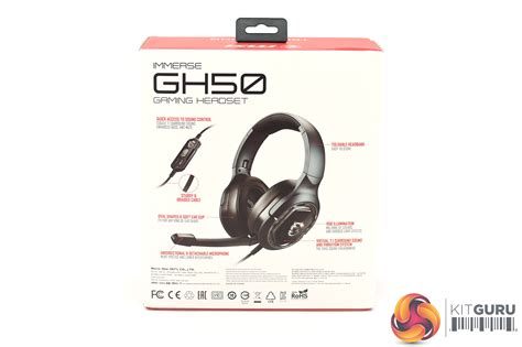 MSI Immerse GH50 Headset Review | KitGuru