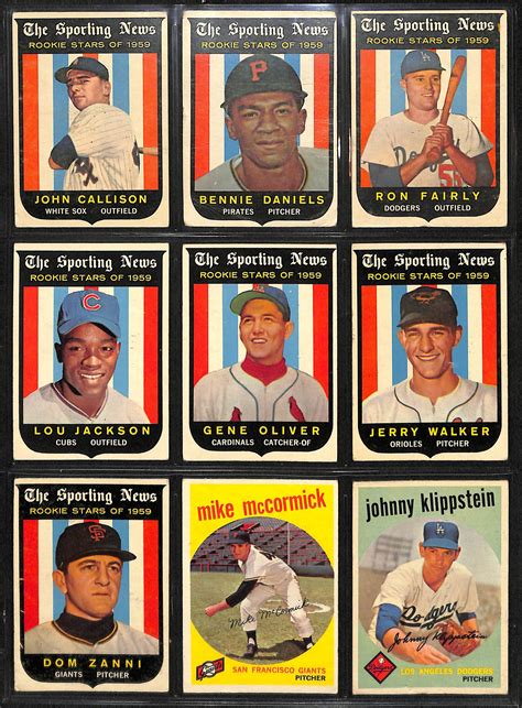 Lot Detail Lot Of Different Topps Baseball Cards W Mays