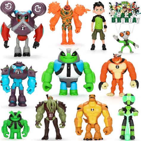 Amazon.com: Ben Toys Action Figures Model - 11PCS Figurine Toys Anime ...