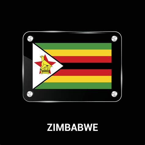 Bandera De Zimbabwe Con Vector De Diseño Creativo 13366826 Vector En