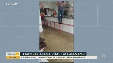 Jornal da Manhã Temporal alaga casas na cidade de Guanambi Globoplay