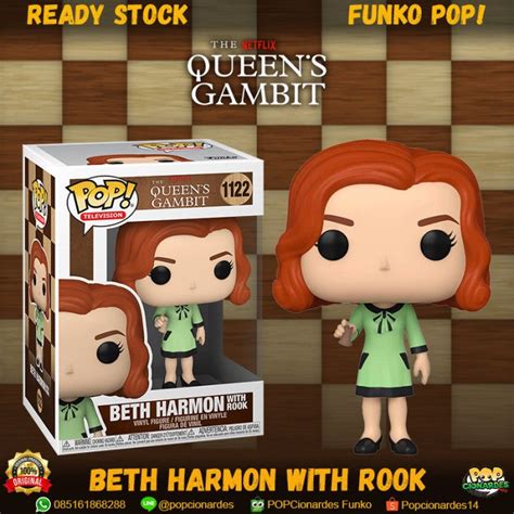 Jual Funko Pop Tv Series The Queens Gambit Beth Harmon 1122 Original