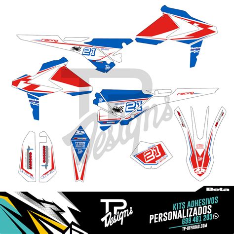 Beta Kit Adhesivos Tp Offroad