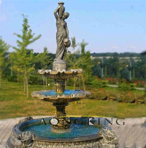 Bronze Renaissan Garden Fountains Aongking Sculpture