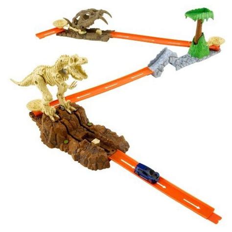 Hot Wheels Trick Track Set Jurský park Mattel N4730 Maxíkovy hračky