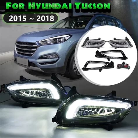 Противотуманные фары Hyundai Tucson 2015-2018.Дхо. ПТФ Туксон (ID ...