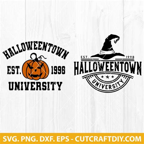 Halloween Town SVG Bundle Halloweentown University SVG Halloween