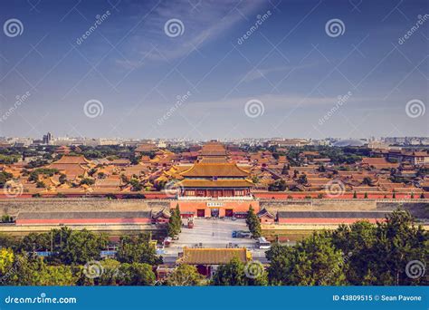 Beijing Imperial City editorial image. Image of destination - 43809515