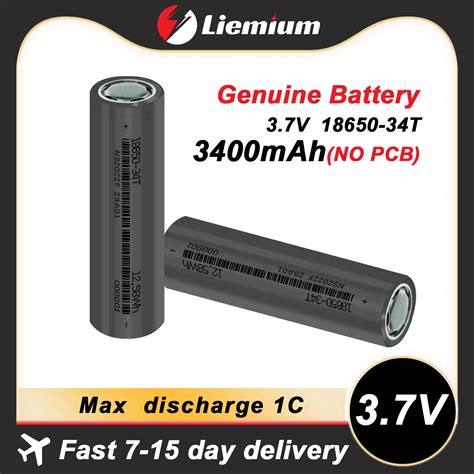 Neue Original 3 7 Batterie Wiederauf Ladbare 3400 V MAh 1c Entladung Li