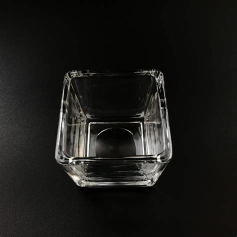 Square Glass Votive Candle Holders - Lida