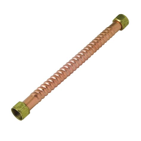 Brasscraft Wb00 15n Copper Flex 15 Inch 34 X 34 Inch Fip X Fip Copper Flex Water Heater