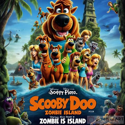 Scooby Doo Zombie Island Pixar Movie Poster in 2024 | Pixar movies, Zombie island, New pixar movies