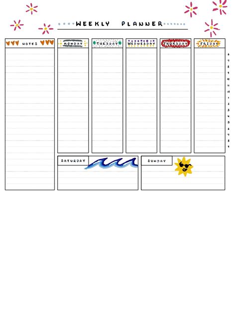 Weekly Planner Notability Gallery
