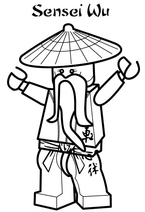 30 Free Printable Lego Ninjago Coloring Pages