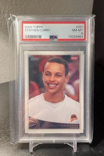 Stephen Curry Topps Rookie Card Rc Psa Ebay