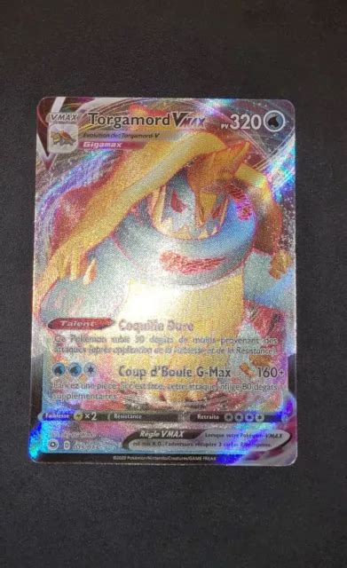 CARTE POKÉMON TORGAMORD Vmax 015 073 Eb3 5 La Voie Du Maître Neuf FR