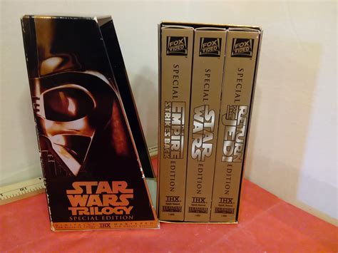 Vintage VHS Movie Tape Star Wars Trilogy Special Edition Harrison