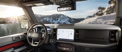 2023 Ford Bronco® SUV | Interior Features