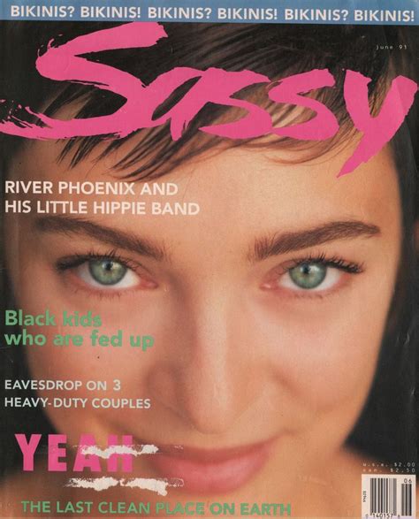 Sassy June 1991 Sassy Magazine Sassy Hippie Bands