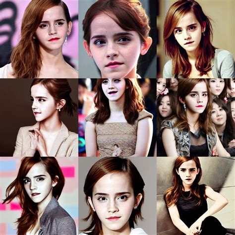 Photo Of Emma Watson Korean Kpop Star In Girls Stable Diffusion