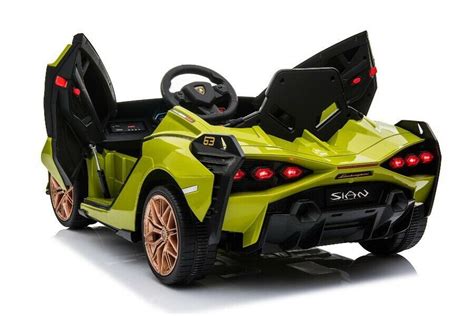 Lamborghini Sian Kinder Elektroauto Black Forest Hobby Products