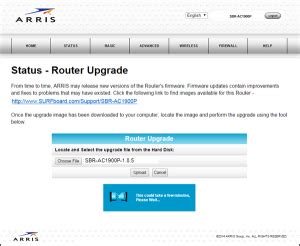 How to Update Firmware of Arris Router? - Techprojournal