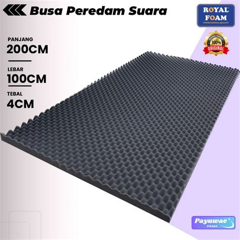 Jual BUSA PEREDAM SUARA RUANGAN 200X100X4CM DINDING KAMAR STUDIO MUSIK