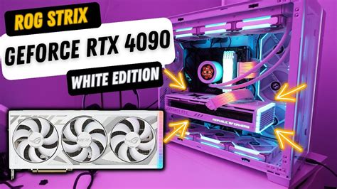 ASUS ROG STRIX GeForce RTX 4090 WHITE OC Edition Unboxing YouTube