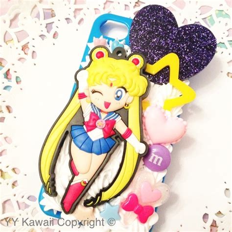 Sailormoon Custom Decoden Phone Case Available At Kawaii Silicone