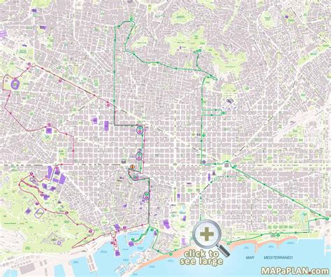 Barcelona Street Map Printable | Printable Maps