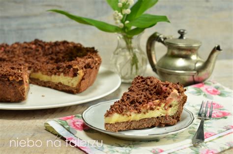 Tarta Z Rabarbarem Niebo Na Talerzu