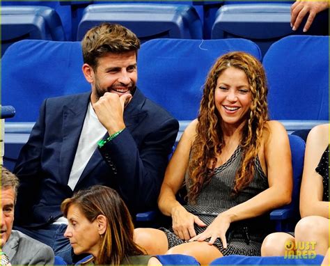 Shakira & Gerard Pique Take in a Tennis Match During U.S. Open: Photo