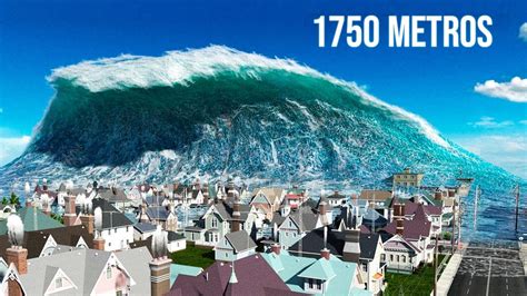 El Tsunami de 1750 METROS que Arrasó Con Esta Ciudad DESASTRES