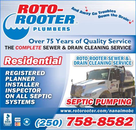 Roto Rooter Plumbing And Drain Cleaning Service Canpages