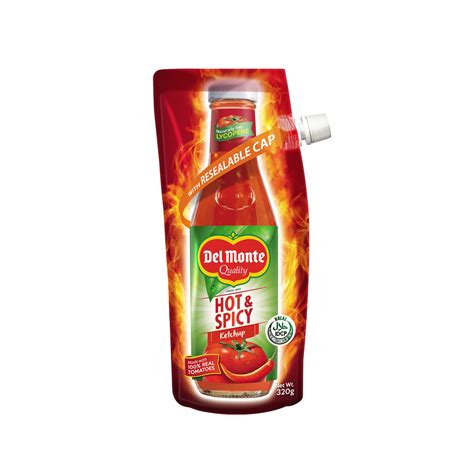 Del Monte Hot Spicy Ketchup With Real Tomatoes G Pouch Shopee Philippines