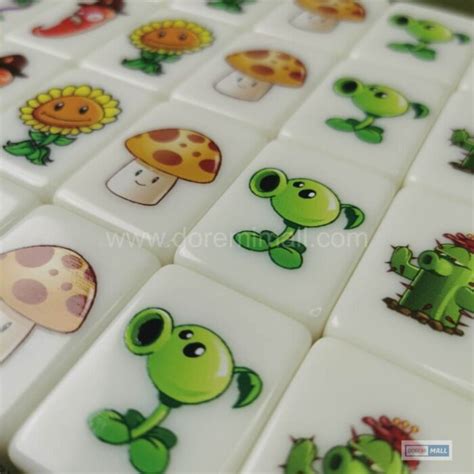 Seaside Escape Tile Game Plants Vs Zombies Blocks X Large Mahjong