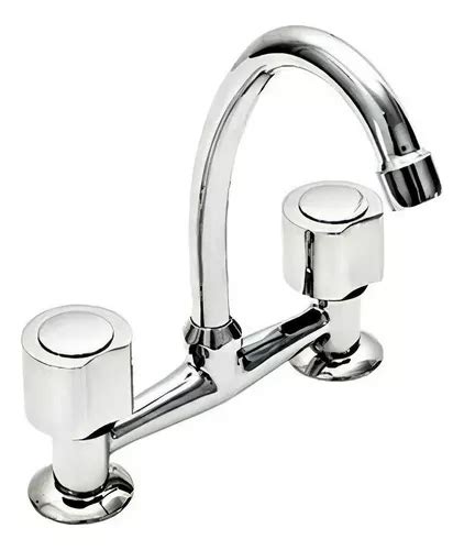 Grifo Para Lavaplatos Doble Comando Aqualaf Domo Classic 28001