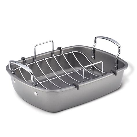 Roasting Pan with Rack: Nonstick Roaster and Rack | Circulon