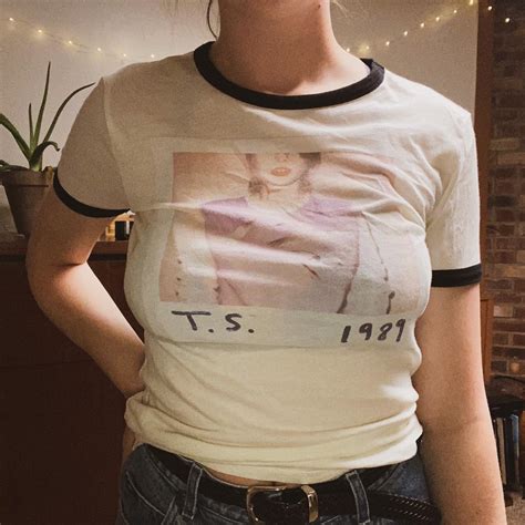 Taylor Swift 1989 merch shirt Ringer tee Great... - Depop