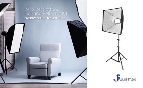 Amazon Julius Studio Set X Inch Softbox Led Lighting