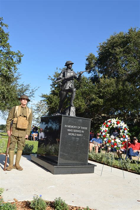 Wwi Monument Dedication Draws Special Veterans Day Salute Vero News