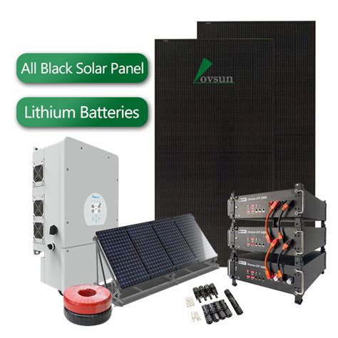 Lovsun 2023 Top Deye 20kw 3 Phase Hybrid Solar System 20kw Home Solar System And Deye 8kw