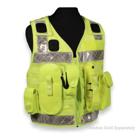 Protec High Vis Police Modular Molle Vest Police Supplies