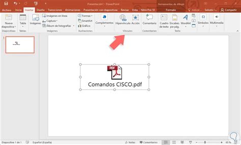 Cómo insertar un PDF en una presentación de Power Point